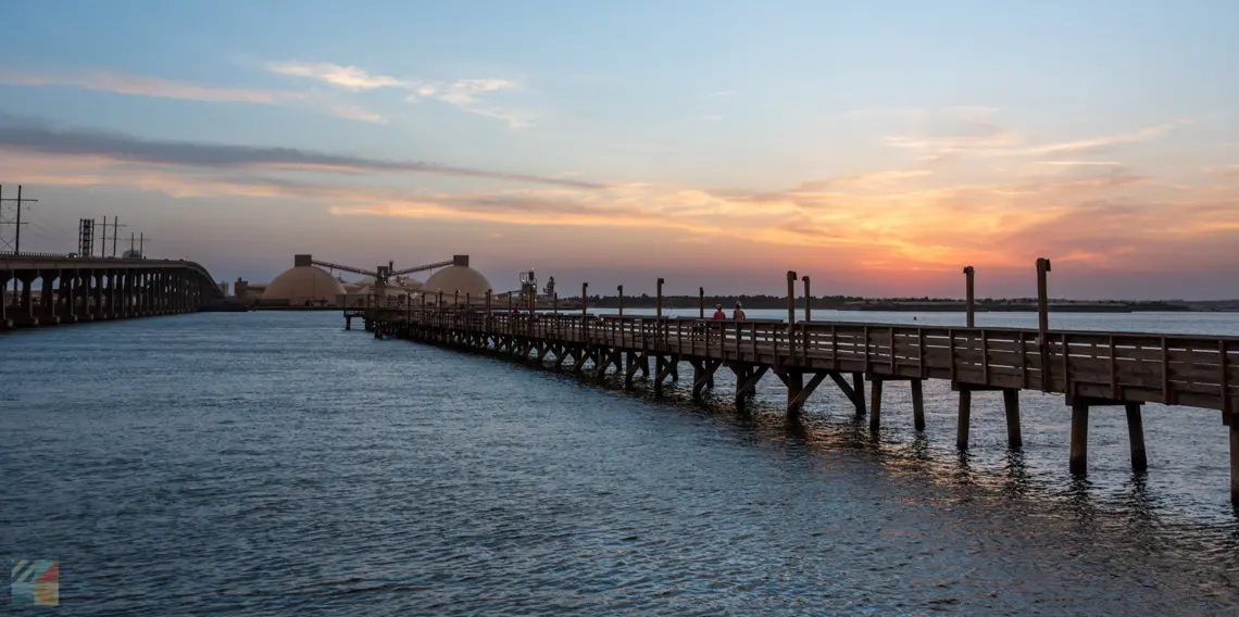 Newport River Pier at Morehead City