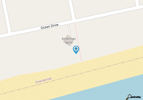 Carolina Sunshine, Oceanfront House in Emerald Isle, NC! map location