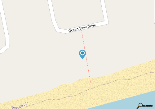 Pelican Perch, Oceanfront House in Emerald Isle, NC! map location