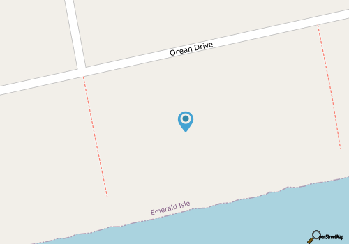 OCEANFRONT HALF DUPLEX SLEEPS 9 w 4 BDRMS, 3 ARE OCEANVIEW! BEST PART OF E ISLE! map location