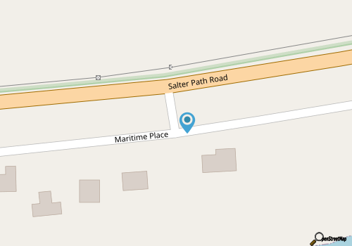 Hunt For The Best, Oceanfront House in Pine Knoll Shores, NC! map location