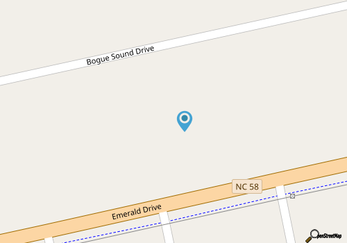Sandtoesha West, Ocean and Sound Views, in Emerald Isle, close to everything! map location
