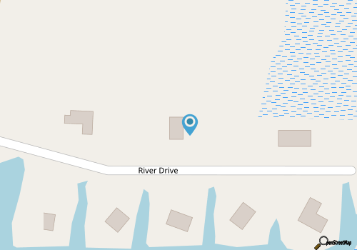 Cozy waterfront bamboo retreat, perfect for fishermen or outdoor enthusiasts  map location
