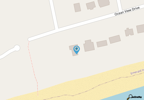 Coral Palms Cottage, Oceanfront House in Emerald Isle, NC! map location