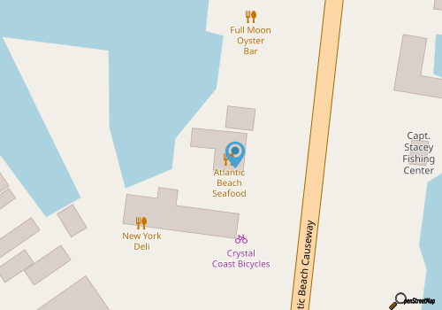 Atlantic Beach Seafood Market map location