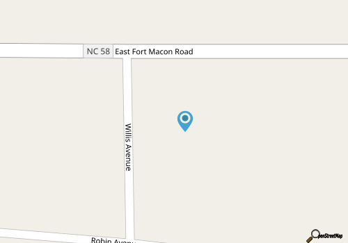 Spacious 1BR 1BA with Full Kitchen and Living Room -  3 min walk to the beach  map location