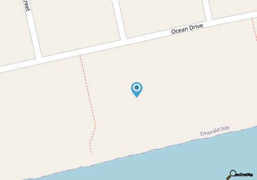 Grandview, Oceanfront House in Emerald Isle, NC! map location