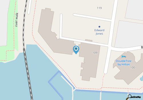 DoubleTree by Hilton New Bern map location