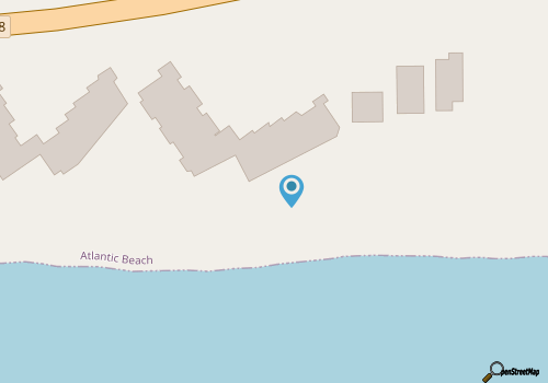 Direct Oceanfront w/ 2 Balconies, Pools & Sound Access w/fishing and boat slips map location