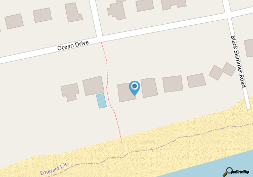 4BR Ocean Front - King MBR with Views! map location