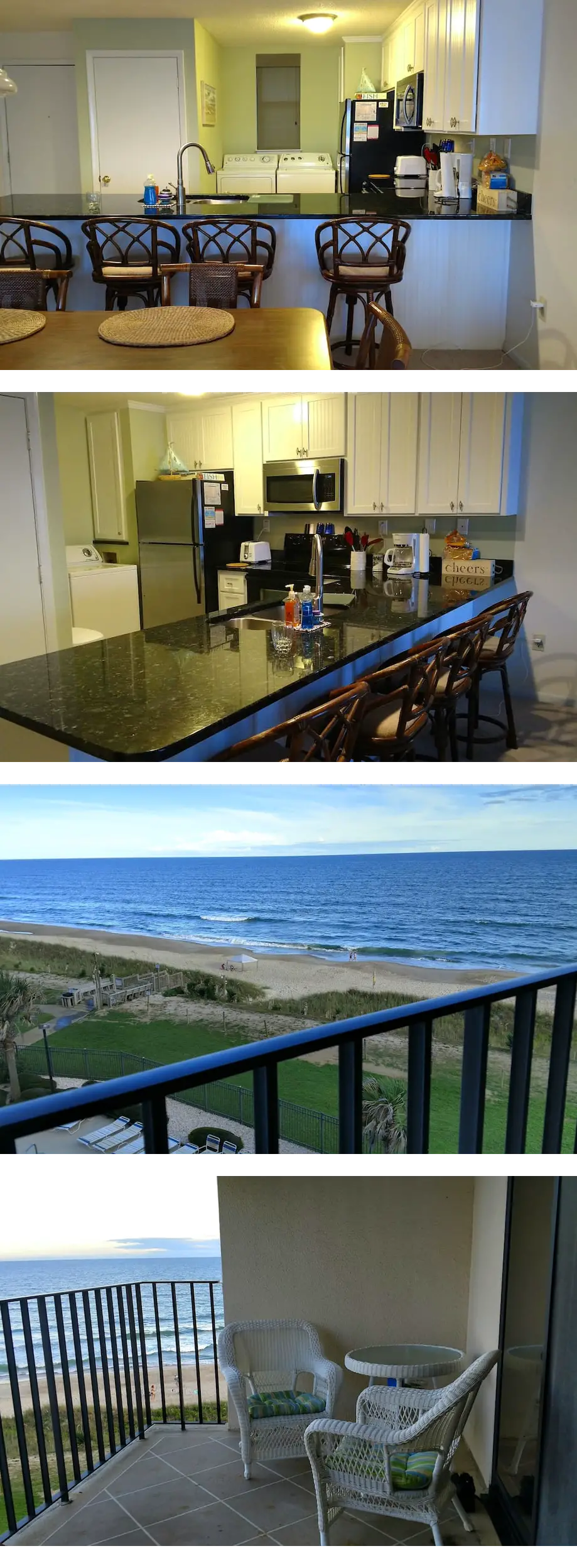 Beautiful oceanfront view