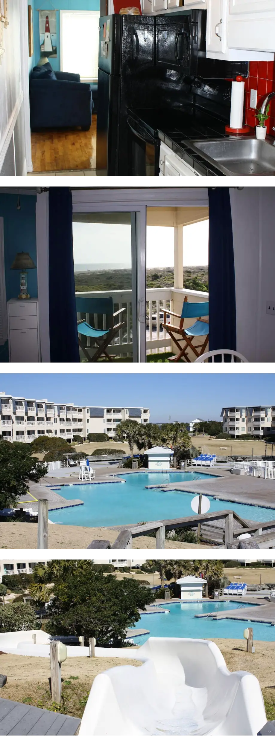 Ocean front Beach Condo within a gated c...