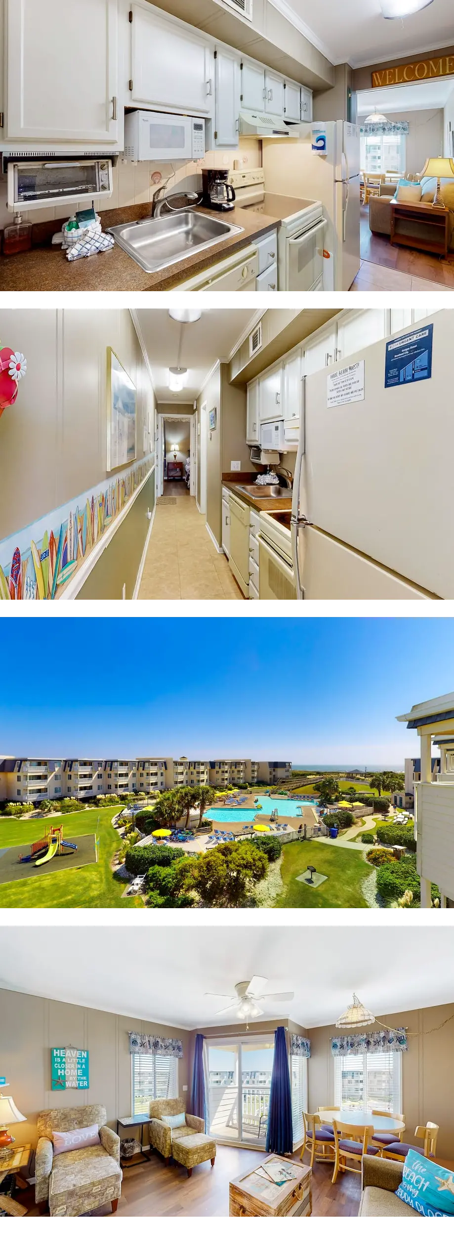 3rd-Floor Condo Overlooking Courtyard w/...