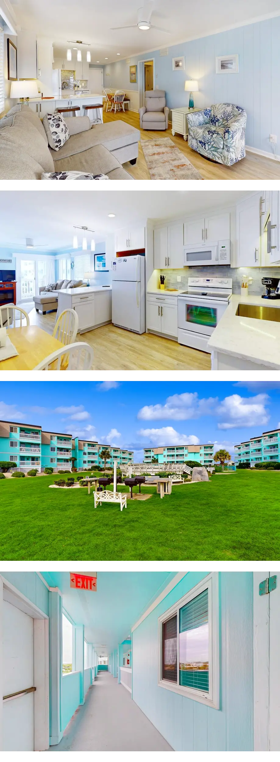 Second-Floor, Ocean View Condo with Balc...