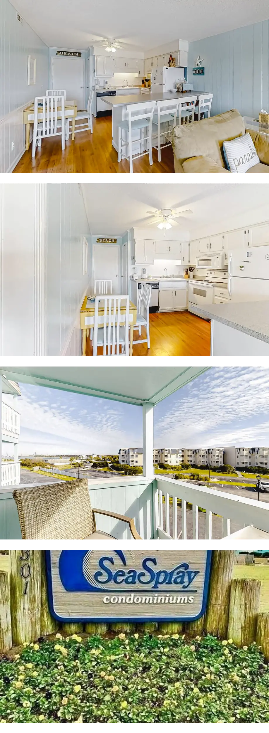 Second-Floor Condo with Ocean View, Easy...