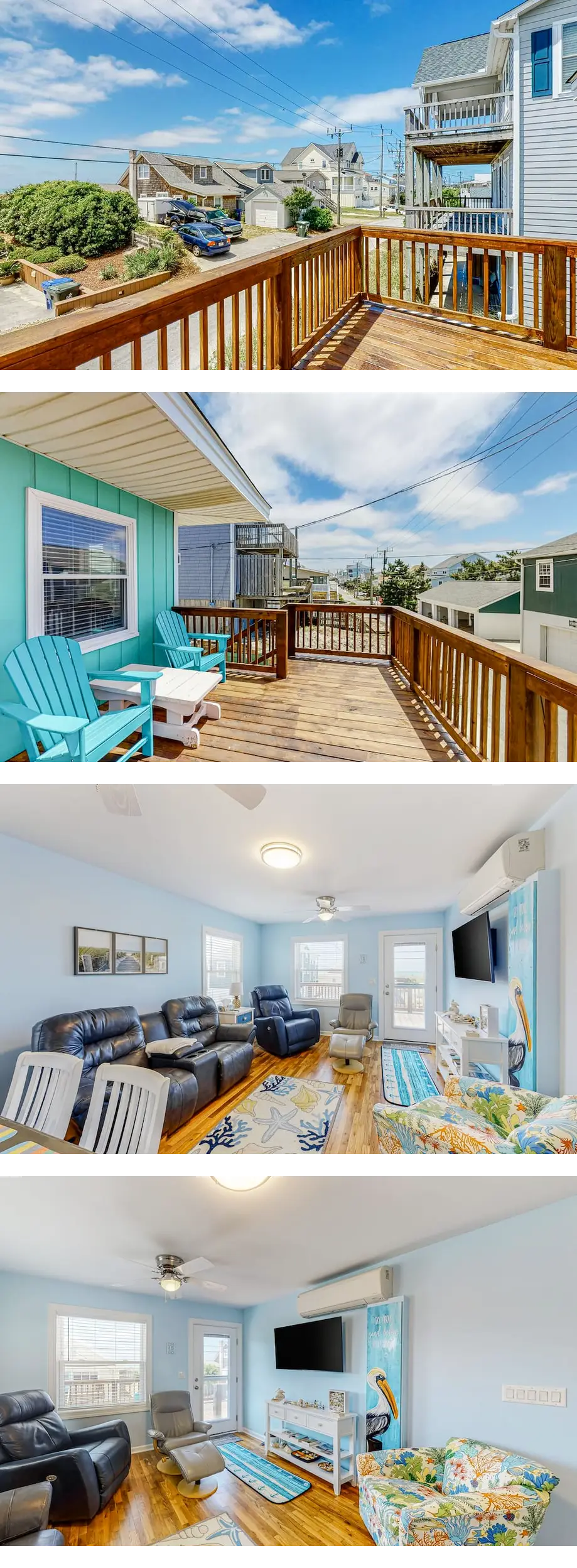 Newly renovated beach home with decks, o...