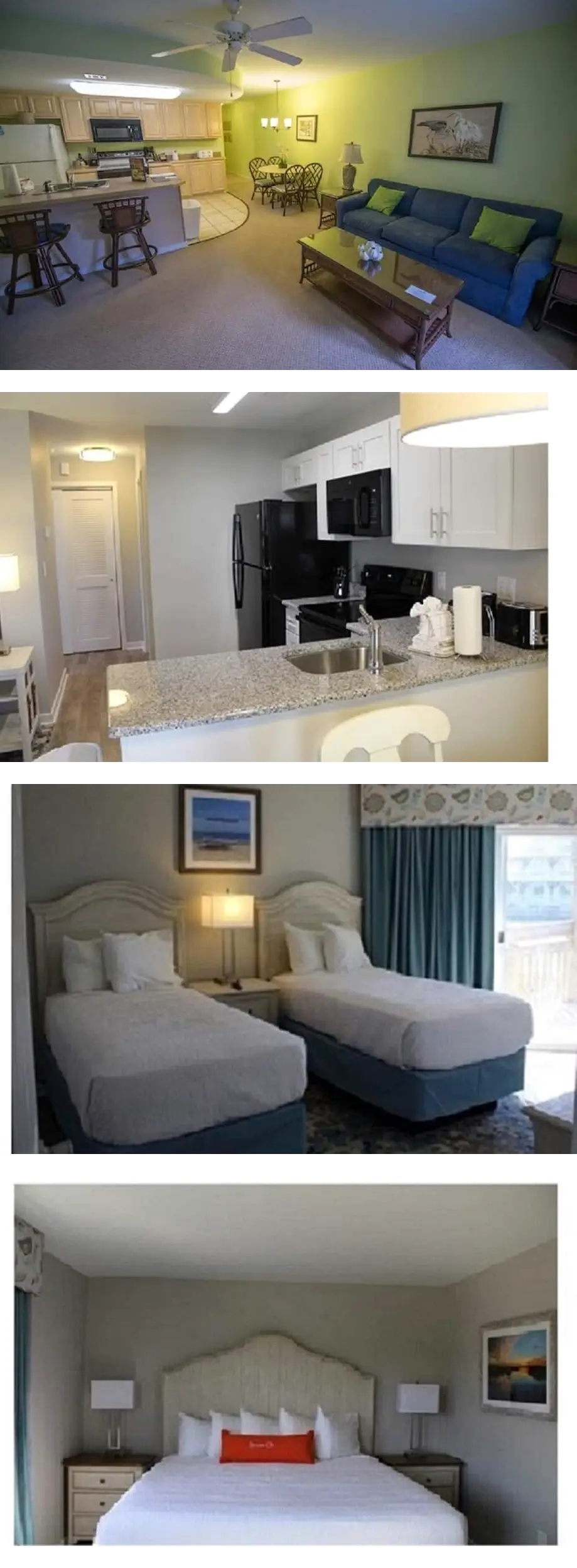 Walk to  beaches from 2nd floor 2 bed 2 ...