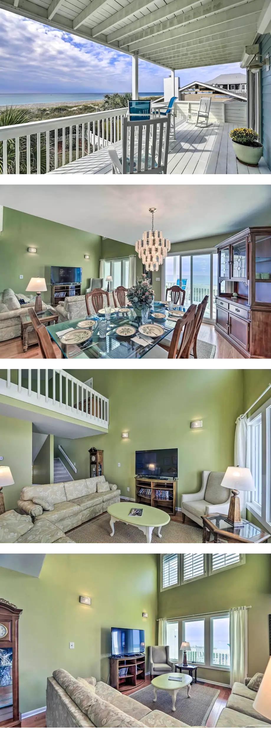 Oceanfront Atlantic Beach Escape w/ Balc...