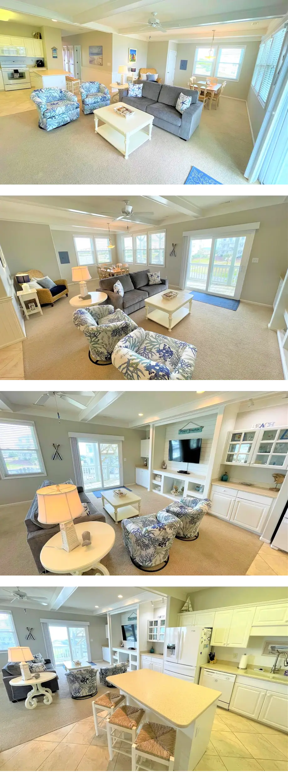Oceanview, poolside, 2BR/2B condo sleeps...