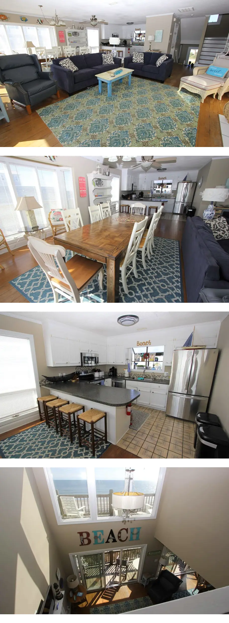 3BR- Dogs OK- Ocean Front - Master Suite