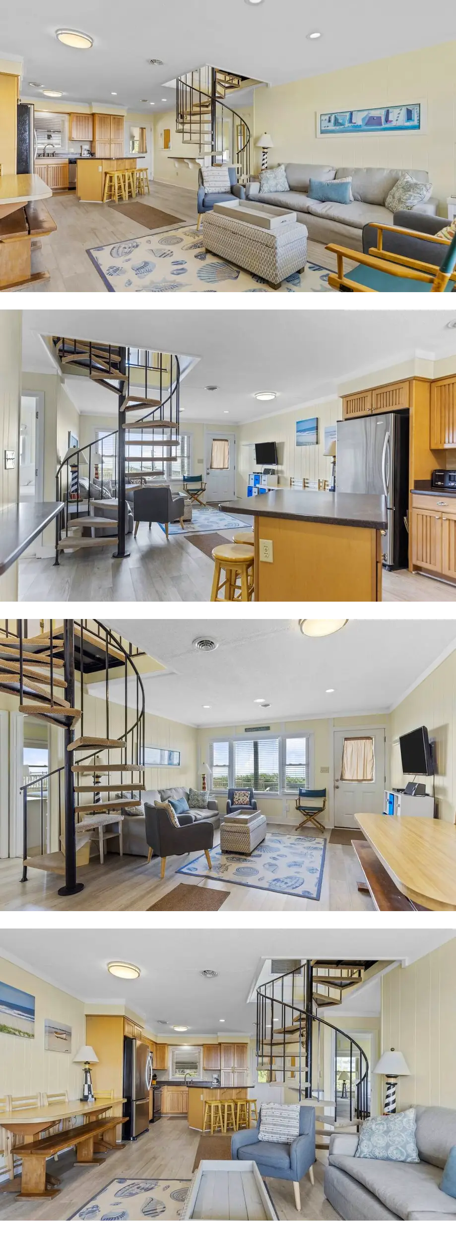 Classic Ocean Front 4BR Duplex - near Bo...