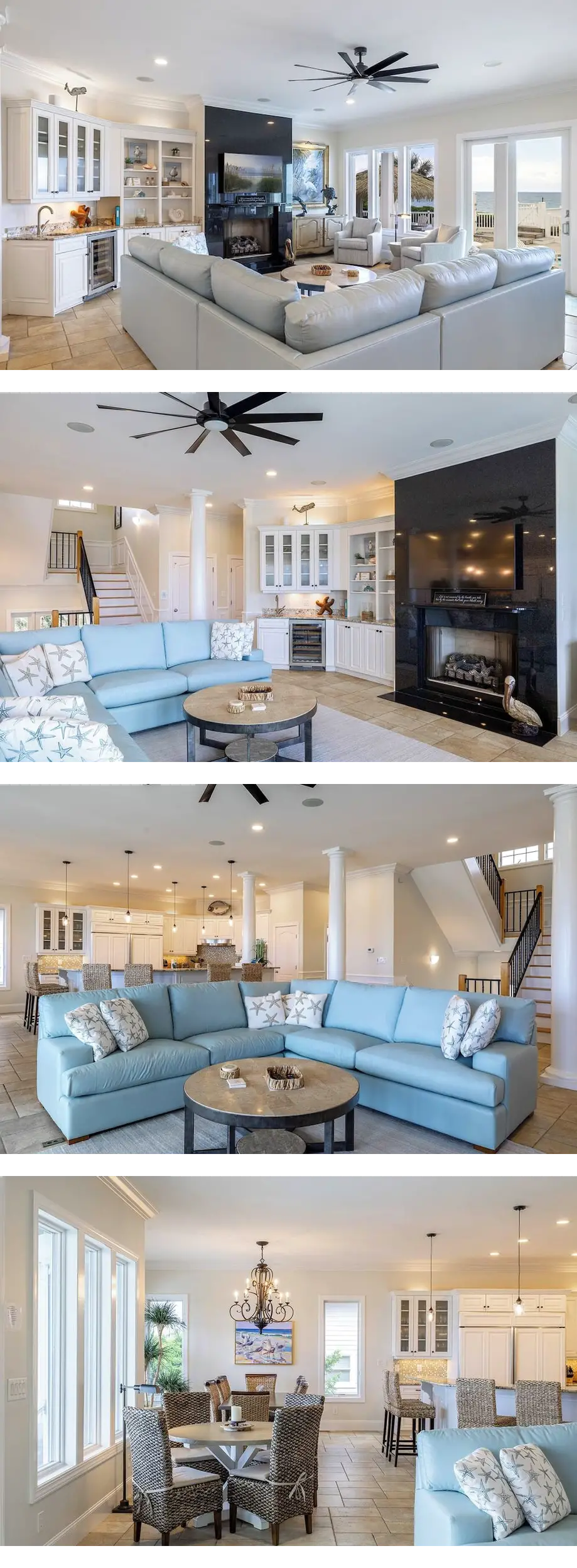 Caper's Castle, Oceanfront House in Emer...