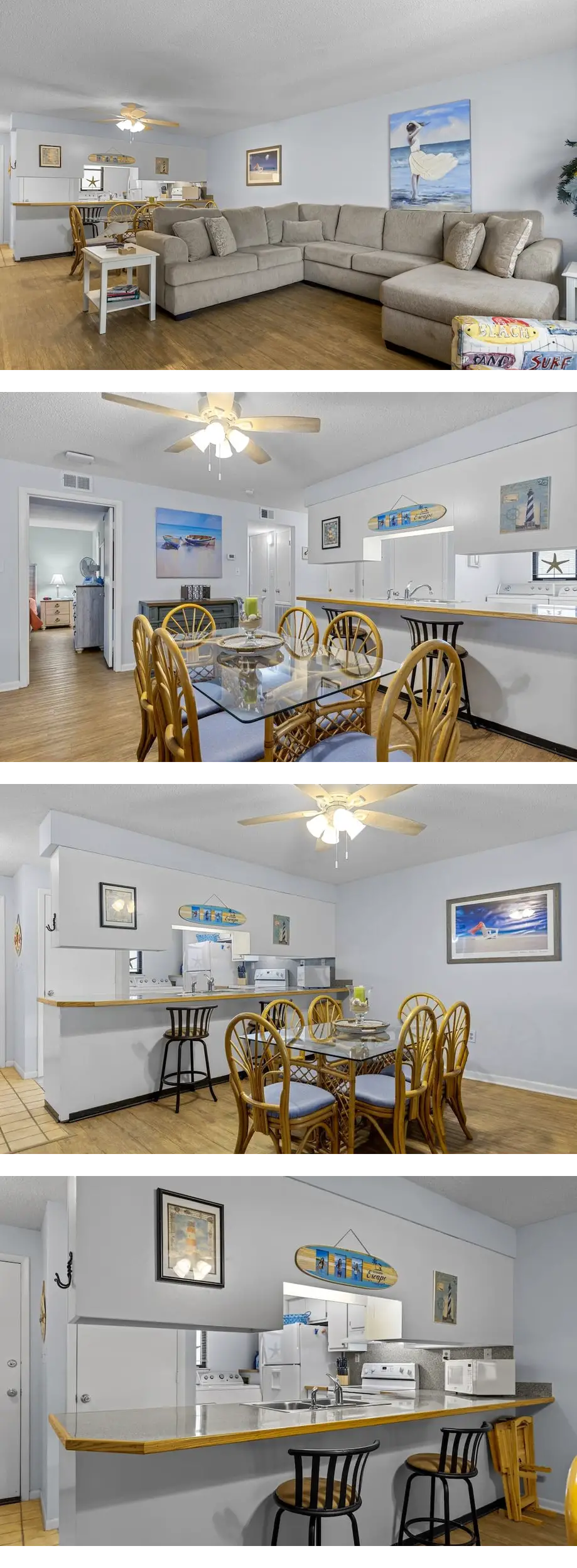 Summer Winds 436B- 2BR Condo w/ Ocean Vi...