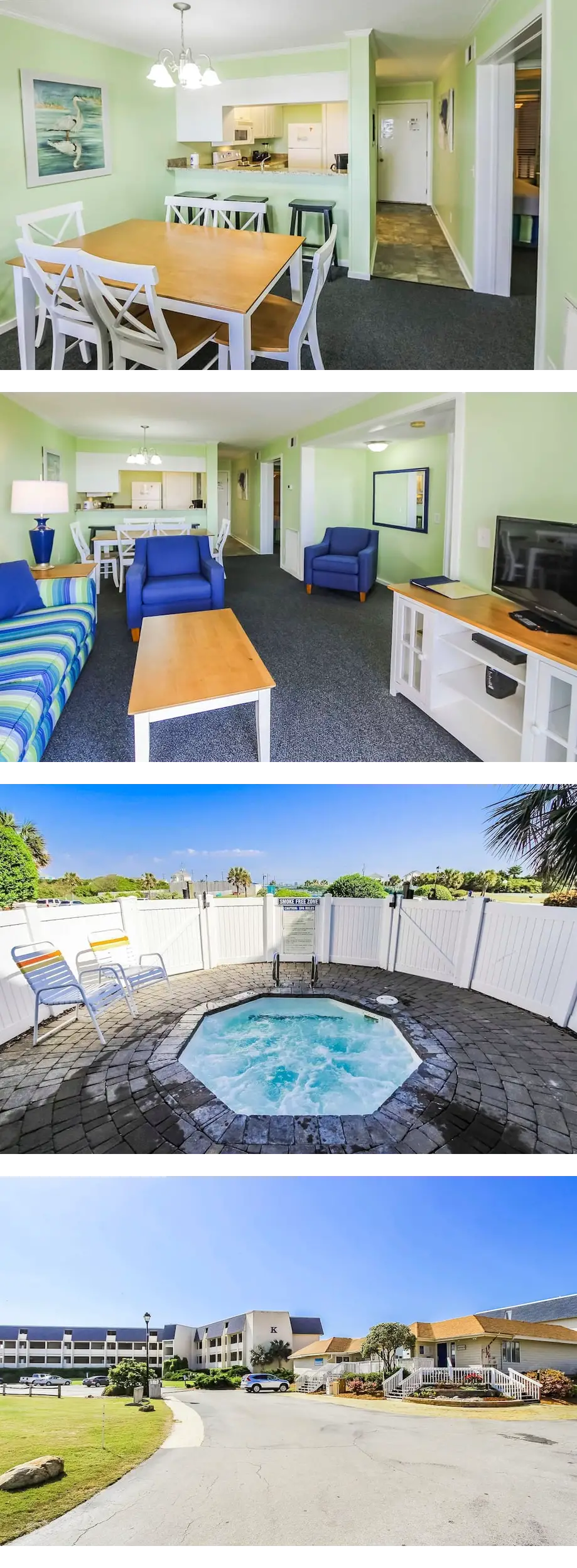 Oceanview 2-Bedroom near Fort Macon