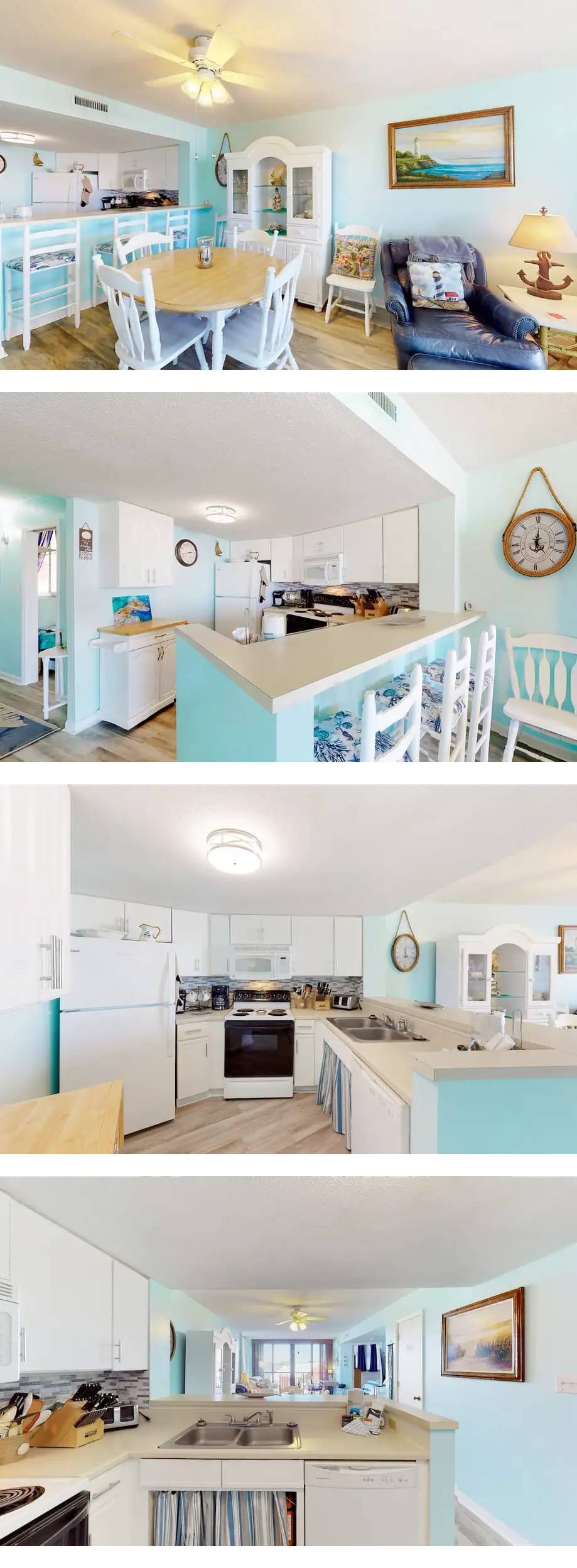 Fourth-floor side condo at oceanfront re...