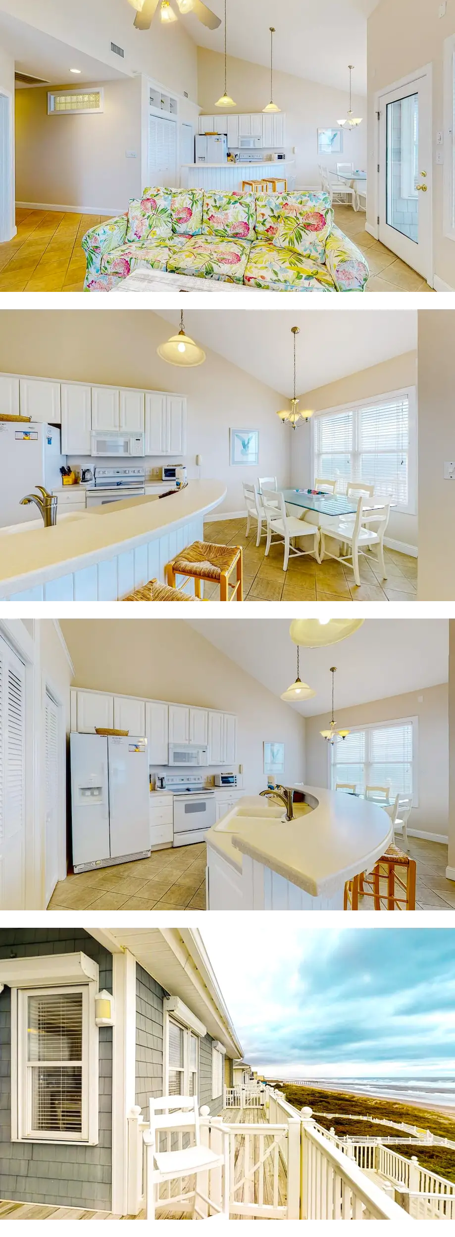 3rd floor oceanfront condo with balcony,...