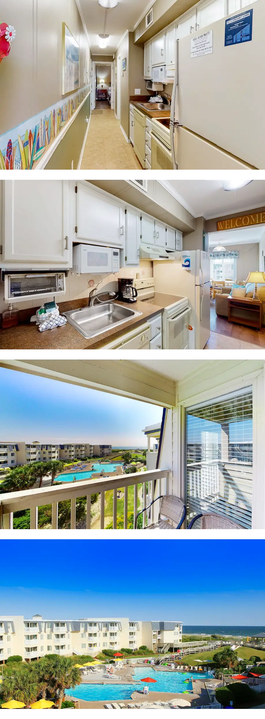 3rd-Floor Condo Overlooking Courtyard w/...