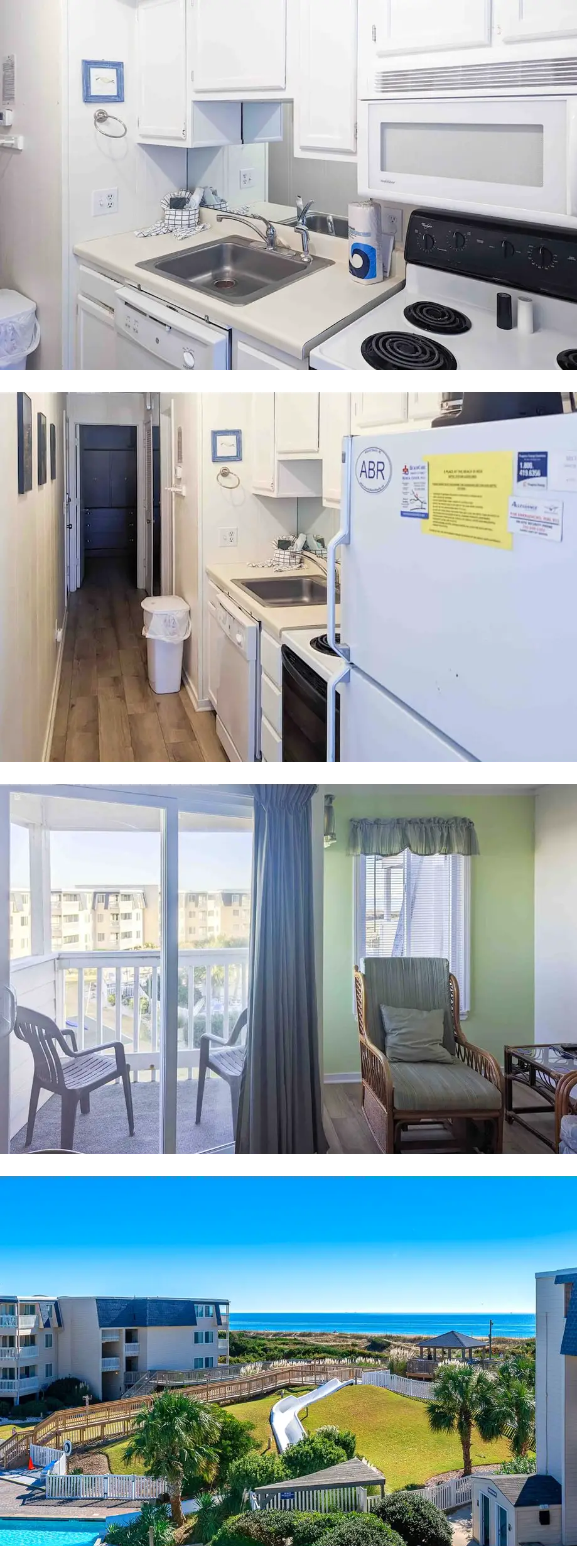 Third-Floor Condo with Ocean View Balcon...