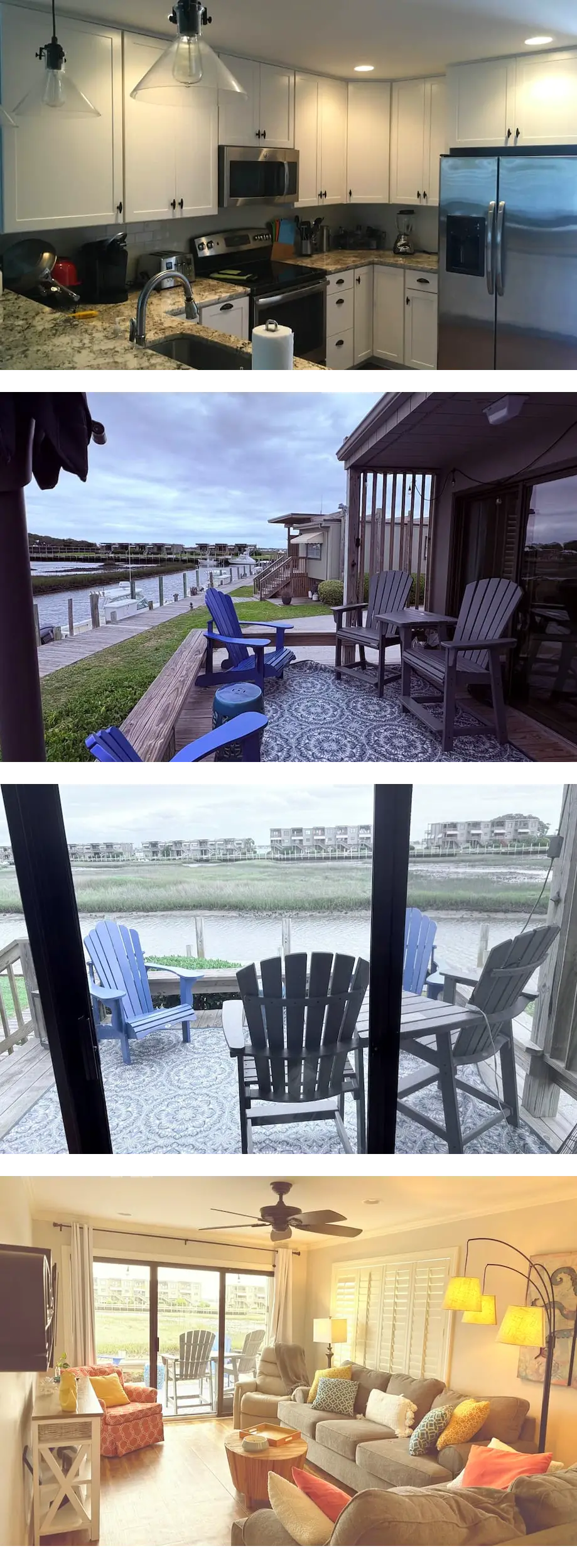 Canal front condo w/ 45' boat slip
